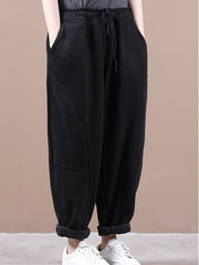 Loose Solid Harem Pants