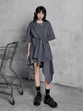 Original Solid Irregularity T-Shirts Tops