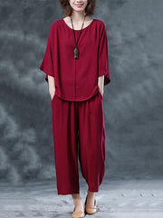 Pure Color Casual Suits