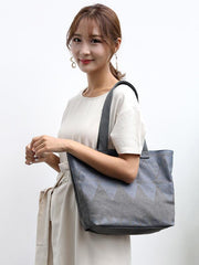 Ethnic Style Printed Zipper Canvas Bag
