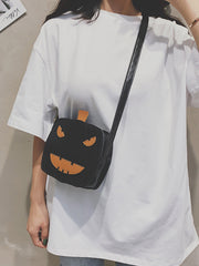 Fun Pumpkin Crossbody Bag