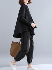 Casual A-Line Cropped Shirt