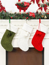 Christmas Knitted Wool Jacquard Stockings