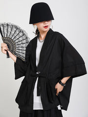 Original Thin Irregularity Solid Outwear