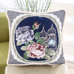 Vintage Floral Pillow Case
