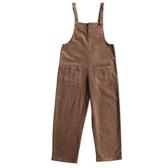 Retro Do Old Casual Suspender Jumpsuit