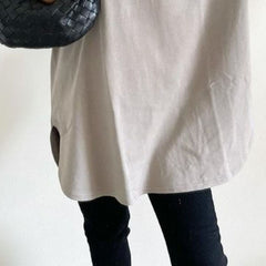 Simple Printed Letter Round Neck T-Shirt