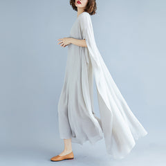 Women Round Neck Loose Slim Casual Dress