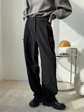 Retro High Waist Casual Wide Leg Pants