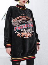 Women Loose Padded Pullover Bottoming Sweatshirt