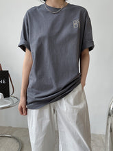 Casual Round Neck Letter Print Loose T-Shirt