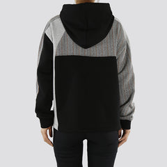 Simple Clashing Hoodie Sweatshirt