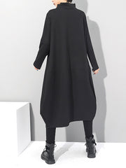 Women Personality Stitching Irregular Dress