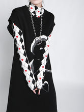 Women Printed Over Knee Straight Sleeveless Dress