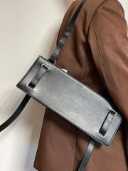 Retro Stylish Casual Solid Handbag