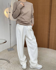 Simple Solid Color Stretch Casual Shirt