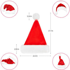 Women Color Matching Casual Christmas Hat