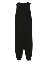 Loose Sleeveless Striped Jumpsuits