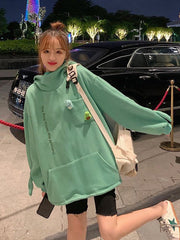 Cute Frog Thicken Couple Hoodie