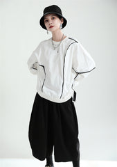 Original Design Irregular Floating Clouds Sweatshirt