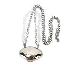 Metal Shell Chain Portable Messenger Mini Bag