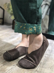 Size 36 Only 1 left! Cow Leather Nude Shoes