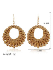 Exaggerated Bamboo Earring Accessories