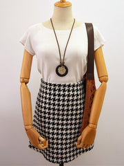 Artistic Retro Two Colors Clover Necklace