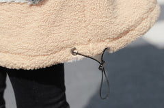 Women Thick Plus Velvet Loose Long Sleeve Pullover Sweatshirt