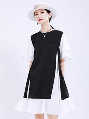 Fashion Original Split-Joint Graceful Mini Dress