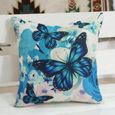 Butterfly Pattern Square Pillow Case
