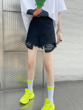 Straight Leg Letter Printed Street Style Shorts