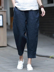 Casual Cotton Harem Pants