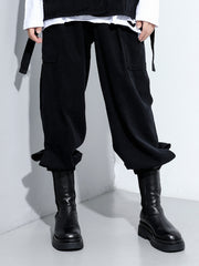 Loose Solid Harem Pants