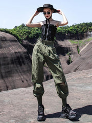 Loose Light Shredded Tooling Overalls