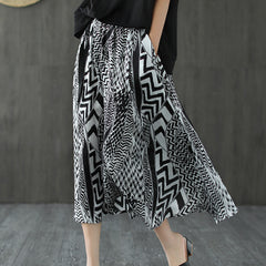 Summer Printed Casual Loose Skirt