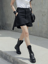 Women Personality High Waist Slim Shorts