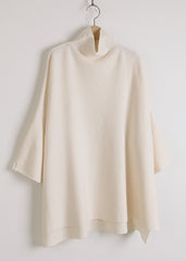 Two-Piece Loose Knit Sweater With Comfortable Knitted Skirt