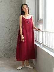 Casual Cotton Slip Dress