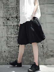 Stylish Pure Color Knickerbockers Shorts Bottoms