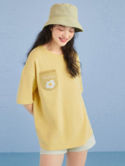 Loose Lucky Printed Short Sleeve T-Shirt