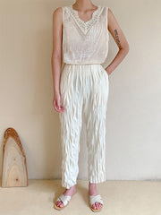 Women All Match High Waist Casual Pants