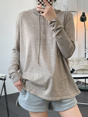 Soft And Comfortable Hooded Wool Sweater