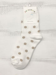 Polka Dot Cotton Socks