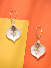 Elegant Flower Beads Earrings