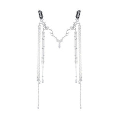 Vintage Handmade Water Drop Tassel Hairpin