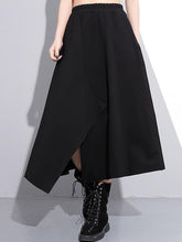 Casual Empire A-line Cropped Split-front Skirt