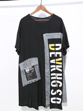 Original Personality Irregularity Split-Joint Dress