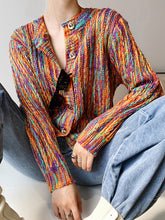 Women Contrast Knitted Sweater