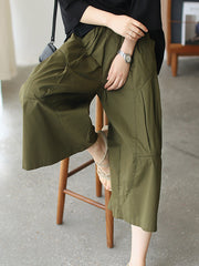 Loose Casual Straight Leg All Match Thin Wide Leg Pants